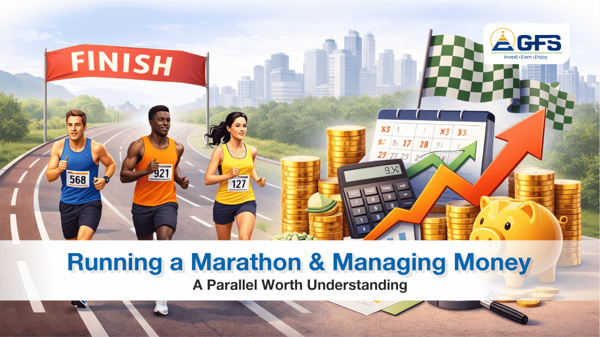 Running a Marathon & Managing Money — A Parallel Worth Understanding